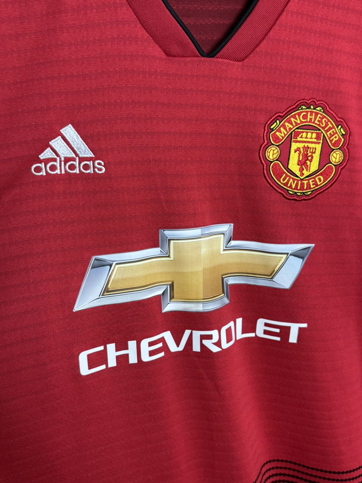 Adidas Manchester United 18/19 Home Football Jersey T-Shirt Size US M / EU 48-50 / 2 - 3 Thumbnail