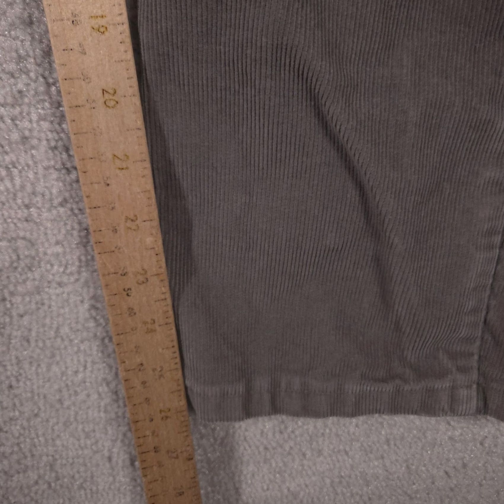 Levi's Levi's Pants Mens 34x26 Gray Corduroy 5 Pocket Chino Casual Straight Made USA Size US 34 / EU 50 - 7 Thumbnail