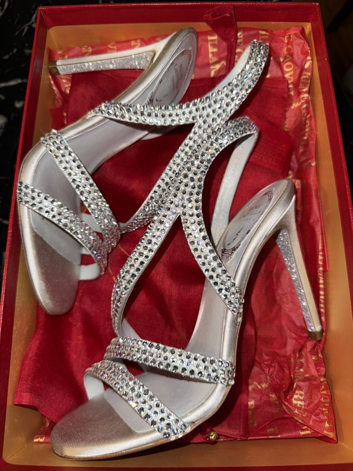 Rene Caovilla RENE CAOVILLA LISA SANDALS Size US 6 / IT 36 - 7 Thumbnail