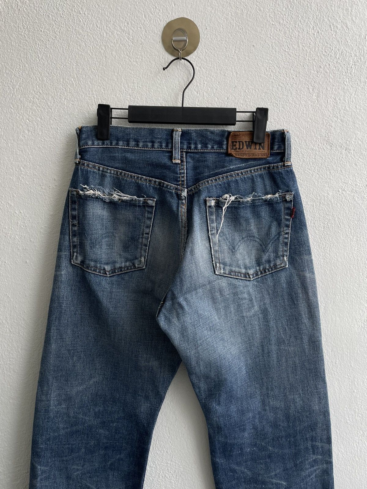Edwin Vintage Distress Edwin Selvedge Inspired by Kapital Jeans Size US 30 / EU 46 - 11 Thumbnail