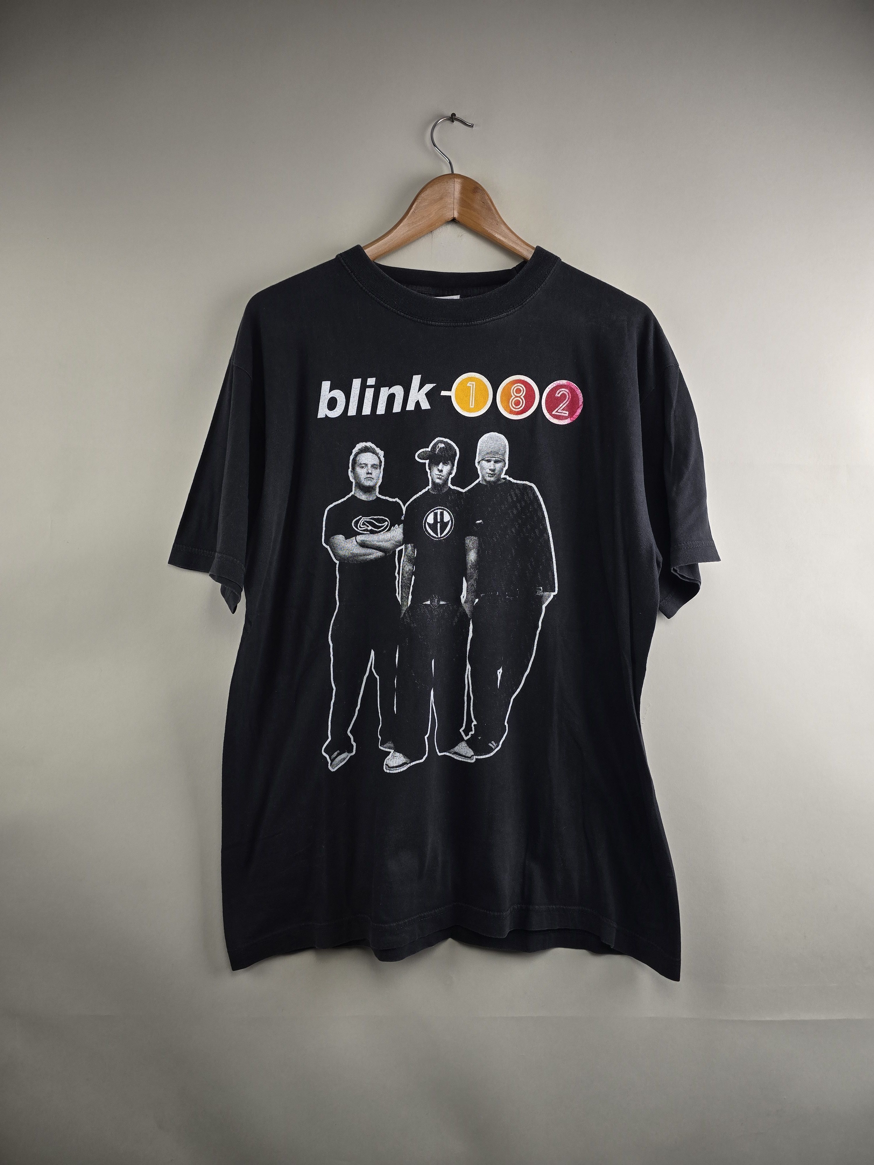 Band Tees × Vintage 90s Blink 182 XL 23" 28.5" Size US XL / EU 56 / 4 - 1 Thumbnail