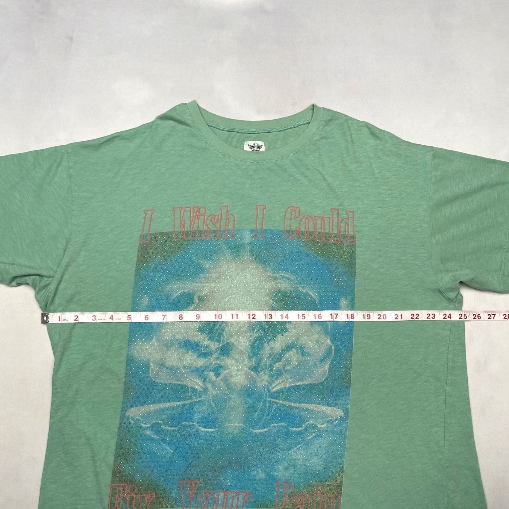 Boys Lie Boys Lie Washed Up Angel Oversized T Shirt Women's One Size Green Size ONE SIZE - 7 Thumbnail