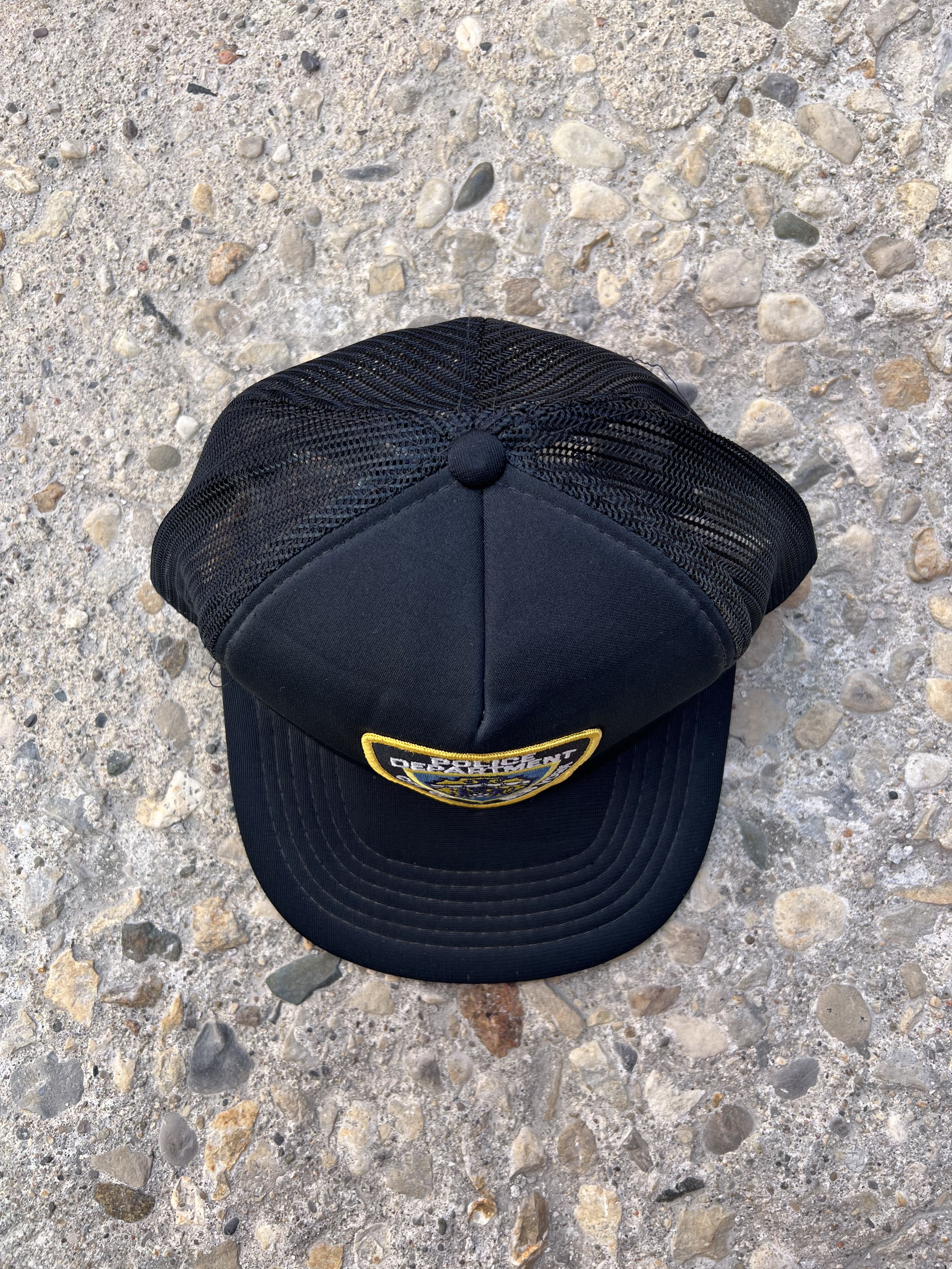 Vintage VTG 1980's New York City Police Department Trucker Hat Size ONE SIZE - 3 Thumbnail