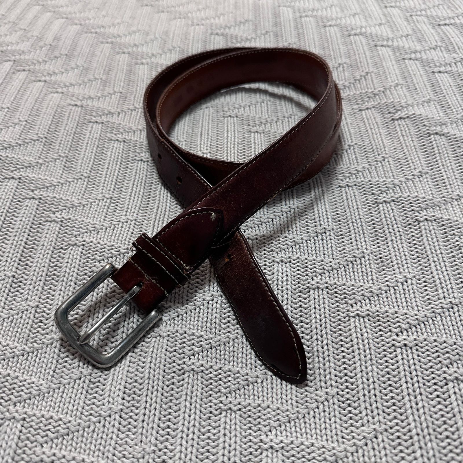 Banana Republic Vintage Banana Republic brown leather belt Size ONE SIZE - 1 Thumbnail