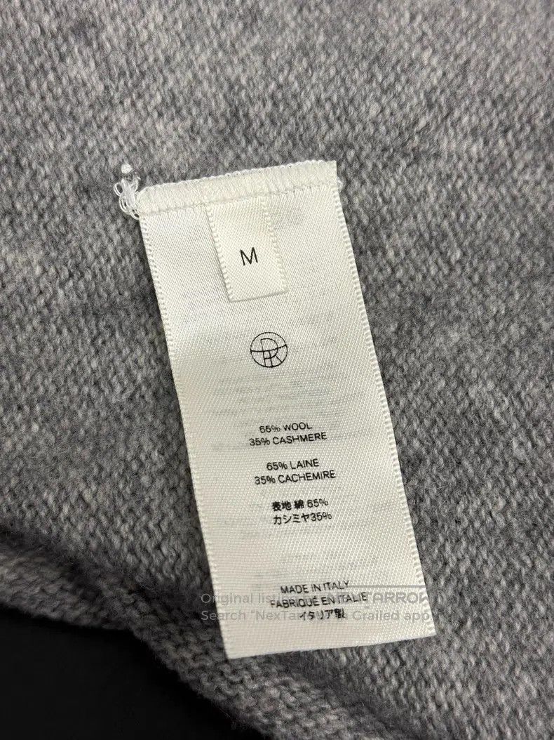 The Row Grey turtleneck wool