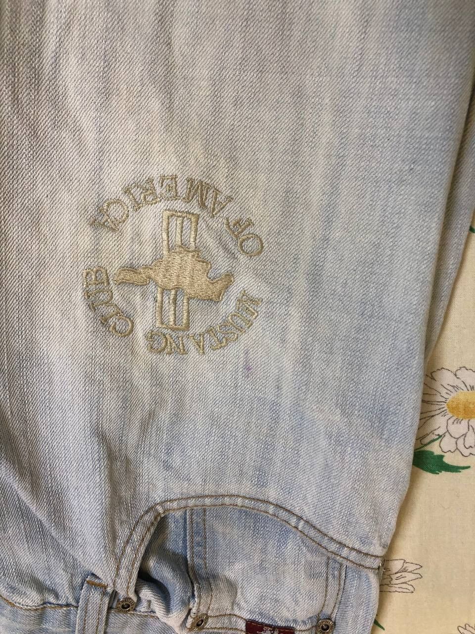 Mustang Vintage 70s Mustang Denim Jeans: High Waisted Distressed Size US 32 / EU 48 - 8 Thumbnail