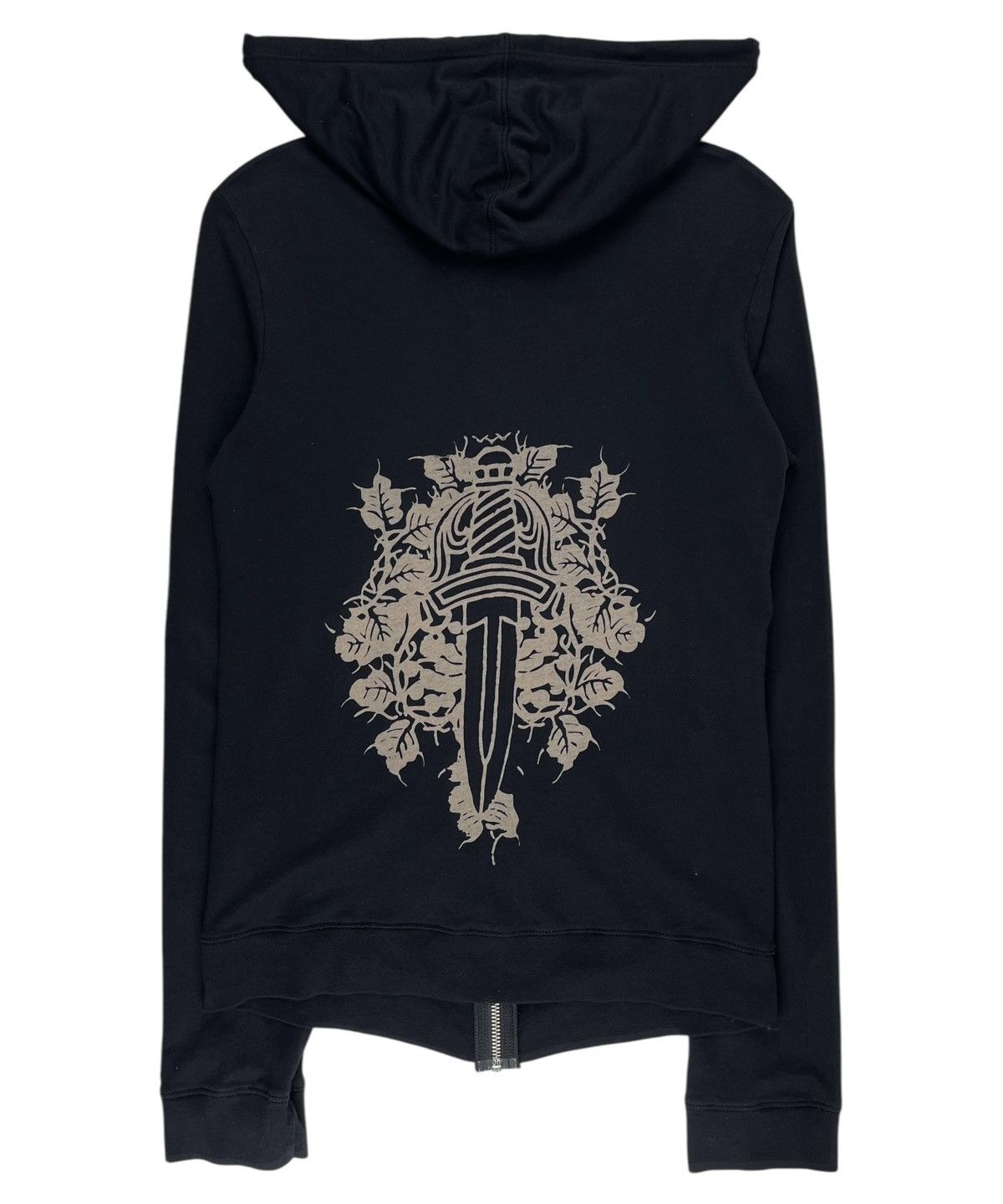 Chrome Hearts Chrome Hearts Vintage Dagger Vine Logo Zip Up Hoodie Size XS / US 0-2 / IT 36-38 - 1 Thumbnail