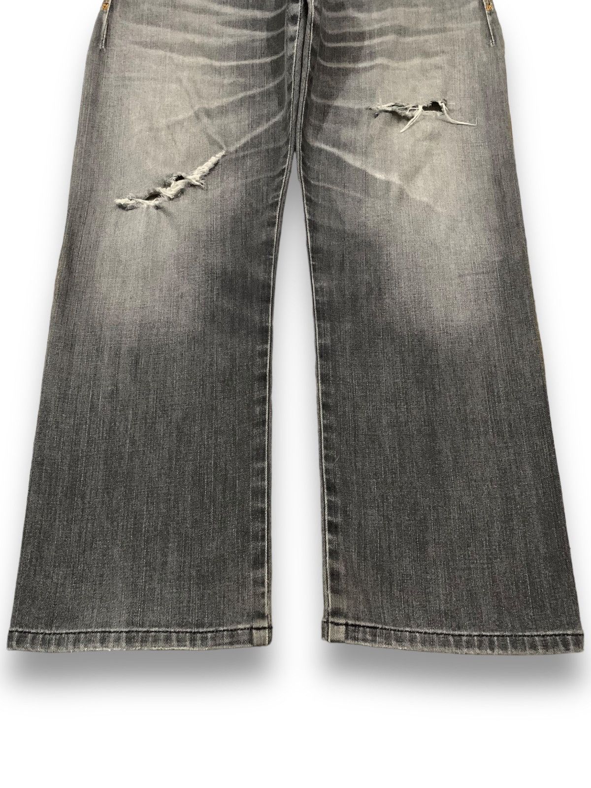 Edwin Vintage Edwin 503Zero Faded Baggy Distressed Grunge Jeans Size US 33 - 7 Thumbnail
