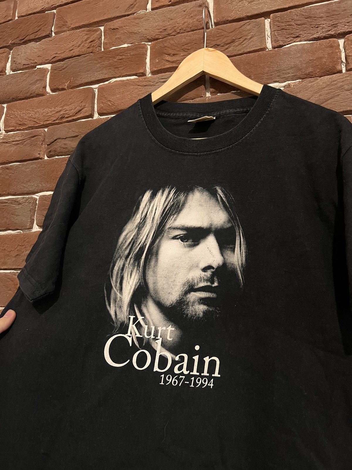 Band Tees 00s Nirvana Kurt Cobain Cobain Grunge Band Vintage T Shirt Size US L / EU 52-54 / 3 - 2 Thumbnail
