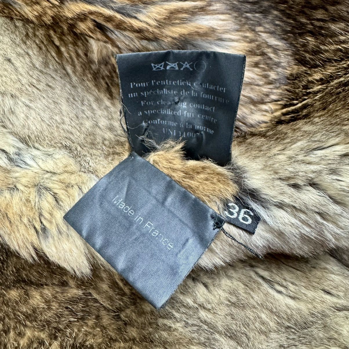 Yves Salomon YVES SALOMON ARMY THRASHED RABBIT FUR PARKA Size L / US 10 / IT 46 - 10 Thumbnail