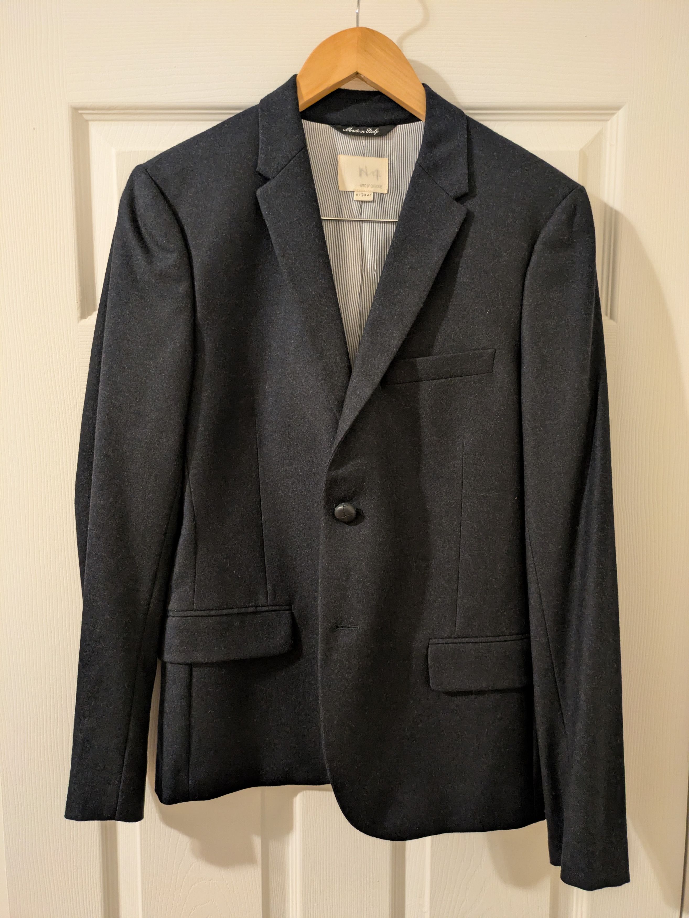 Band Of Outsiders Band of Outsiders Navy Two-Button Blazer Size 38R - 1 Thumbnail