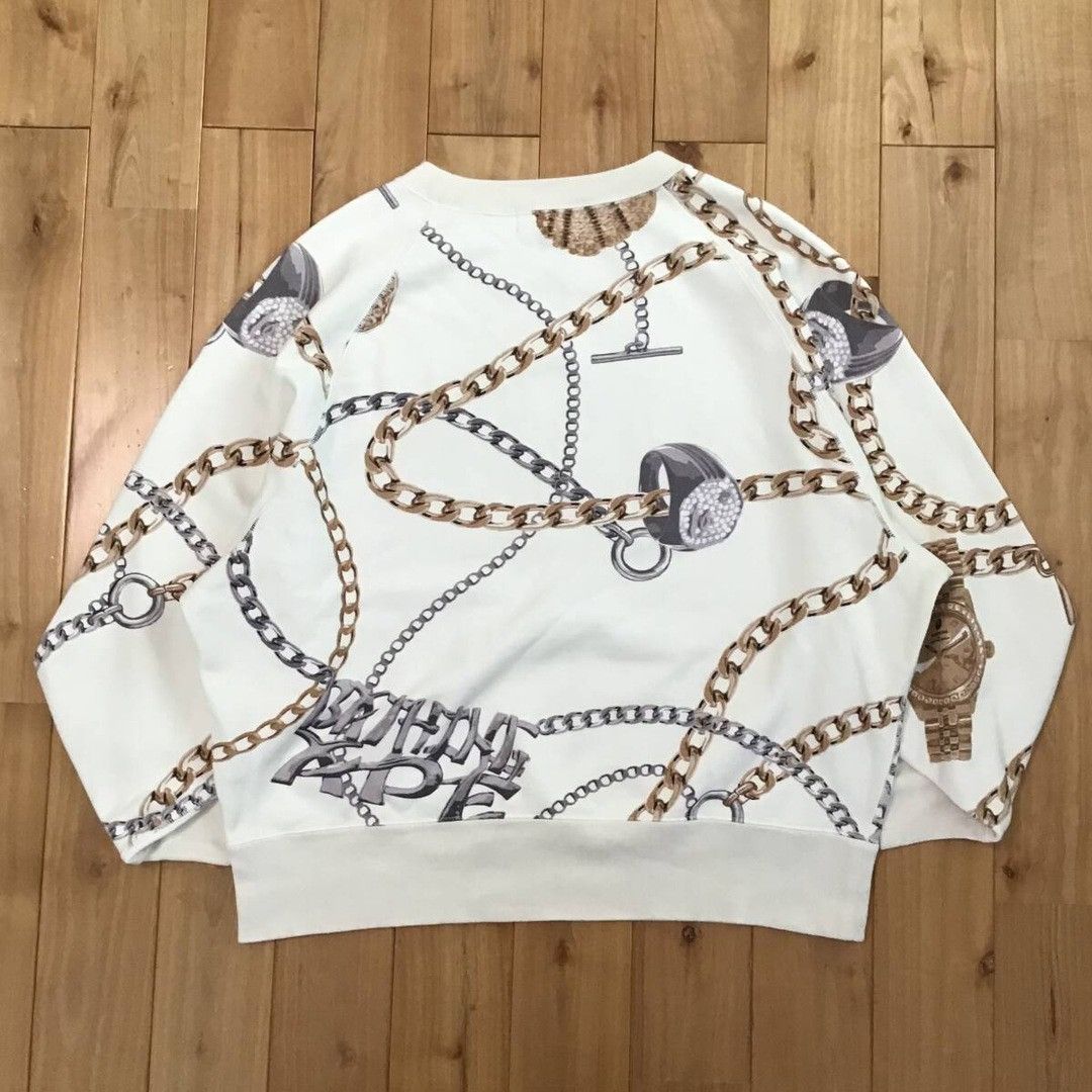 Bape BAPE JEWELS sweat shirt a bathing ape Size US S / EU 44-46 / 1 - 3 Thumbnail