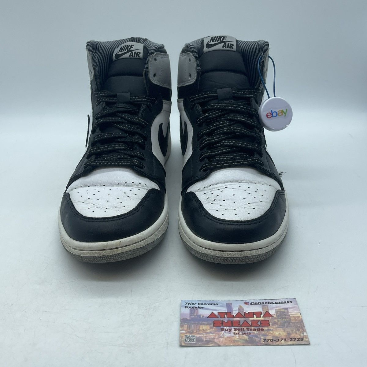Jordan Brand Air Jordan 1 high barons Size US 10 / EU 43 - 2 Thumbnail