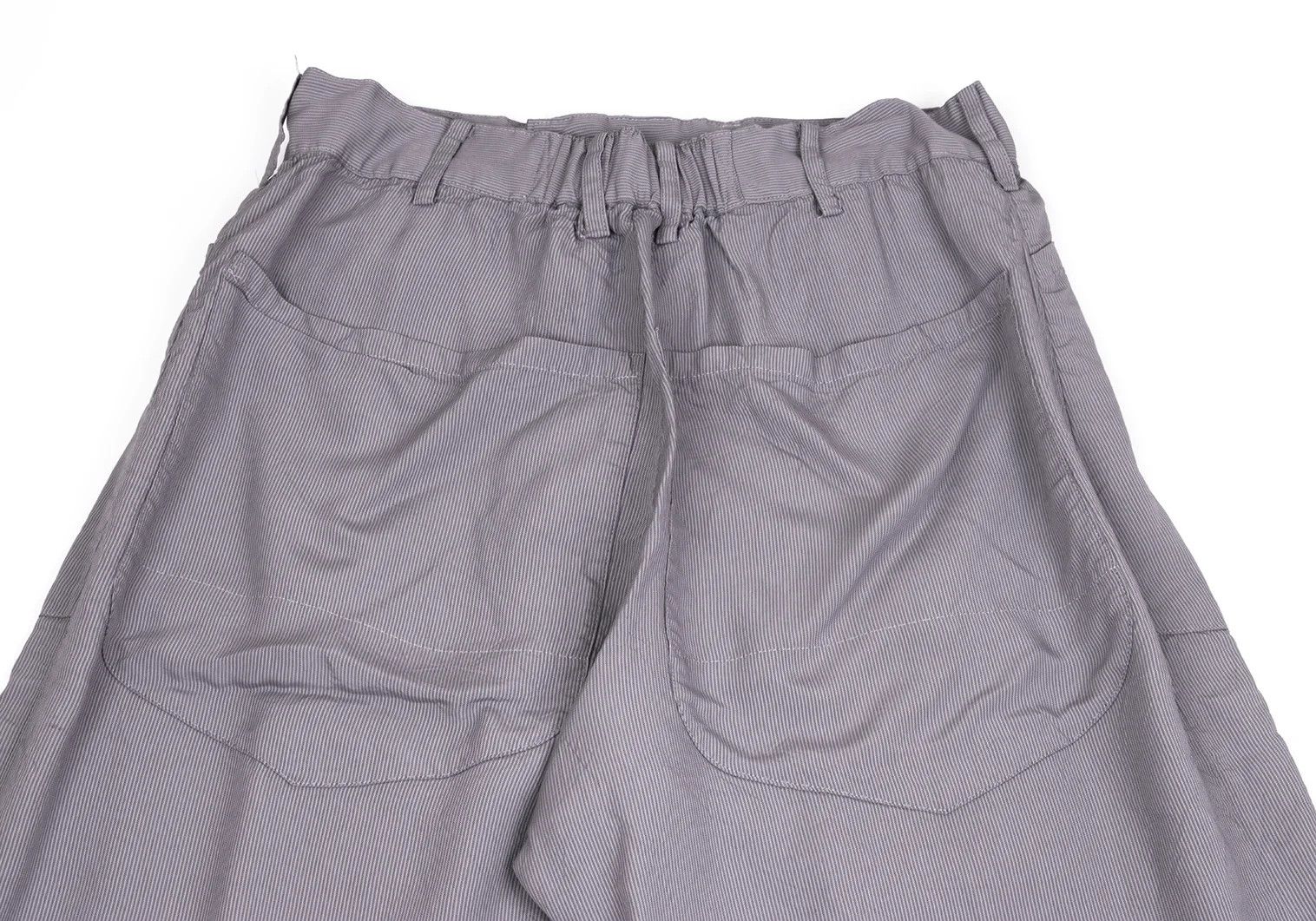 Yohji Yamamoto Yohji Yamamoto Striped Wide Pants Lavender Size US 36 / EU 52 - 13 Thumbnail