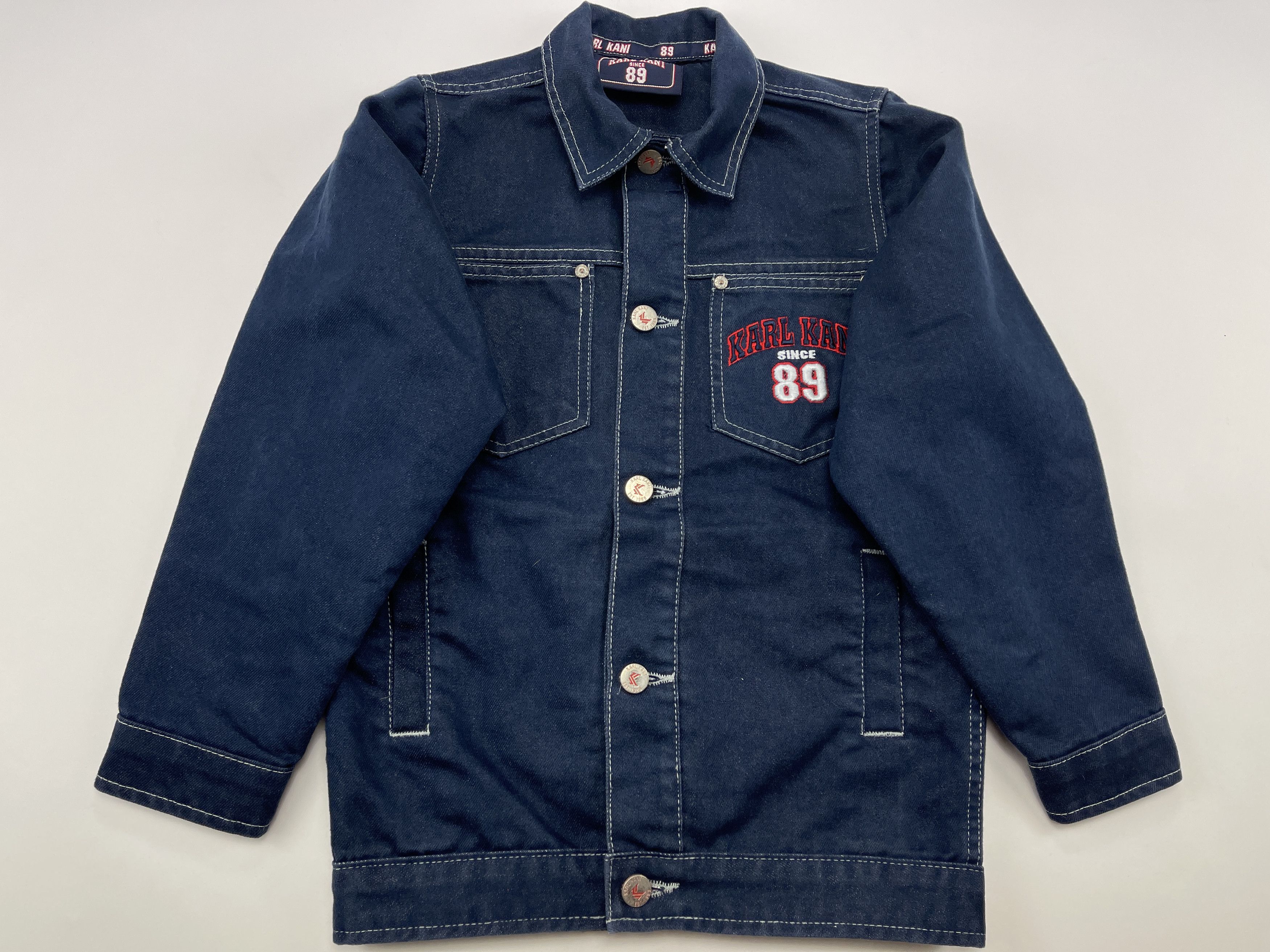 Karl Kani Womens Karl Kani jeans jacket, vintage Kani Ladies denim XS Size XS / US 0-2 / IT 36-38 - 2 Thumbnail