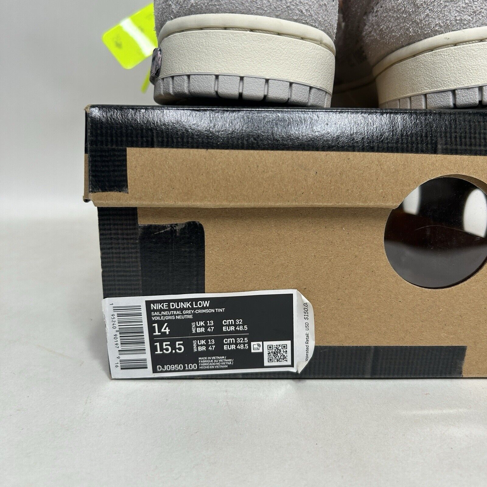 Nike Nike Off-White x Dunk Low “Lot 12 of 50” 2024 Size US 14 / EU 47 - 5 Thumbnail