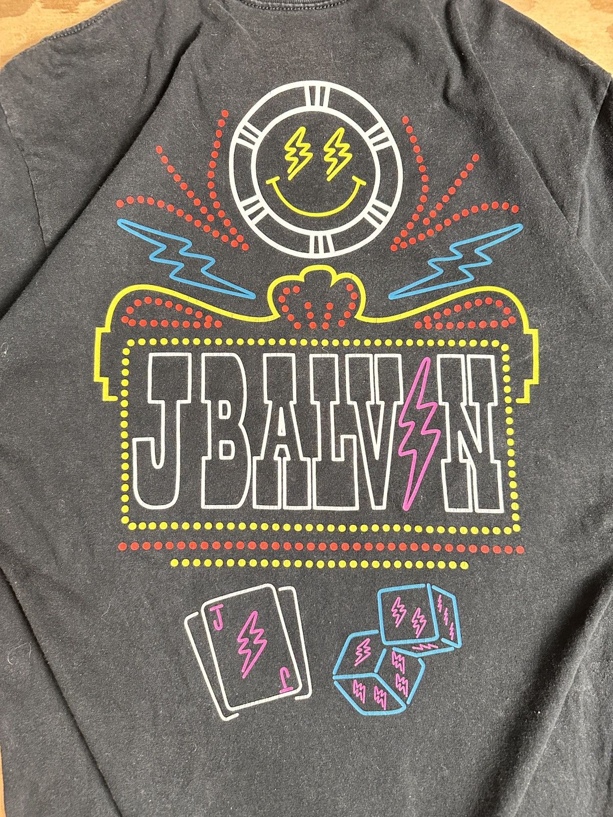 Rap Tees J Balvin x Vibras graphic tee in black and multi-colour Size US M / EU 48-50 / 2 - 4 Thumbnail