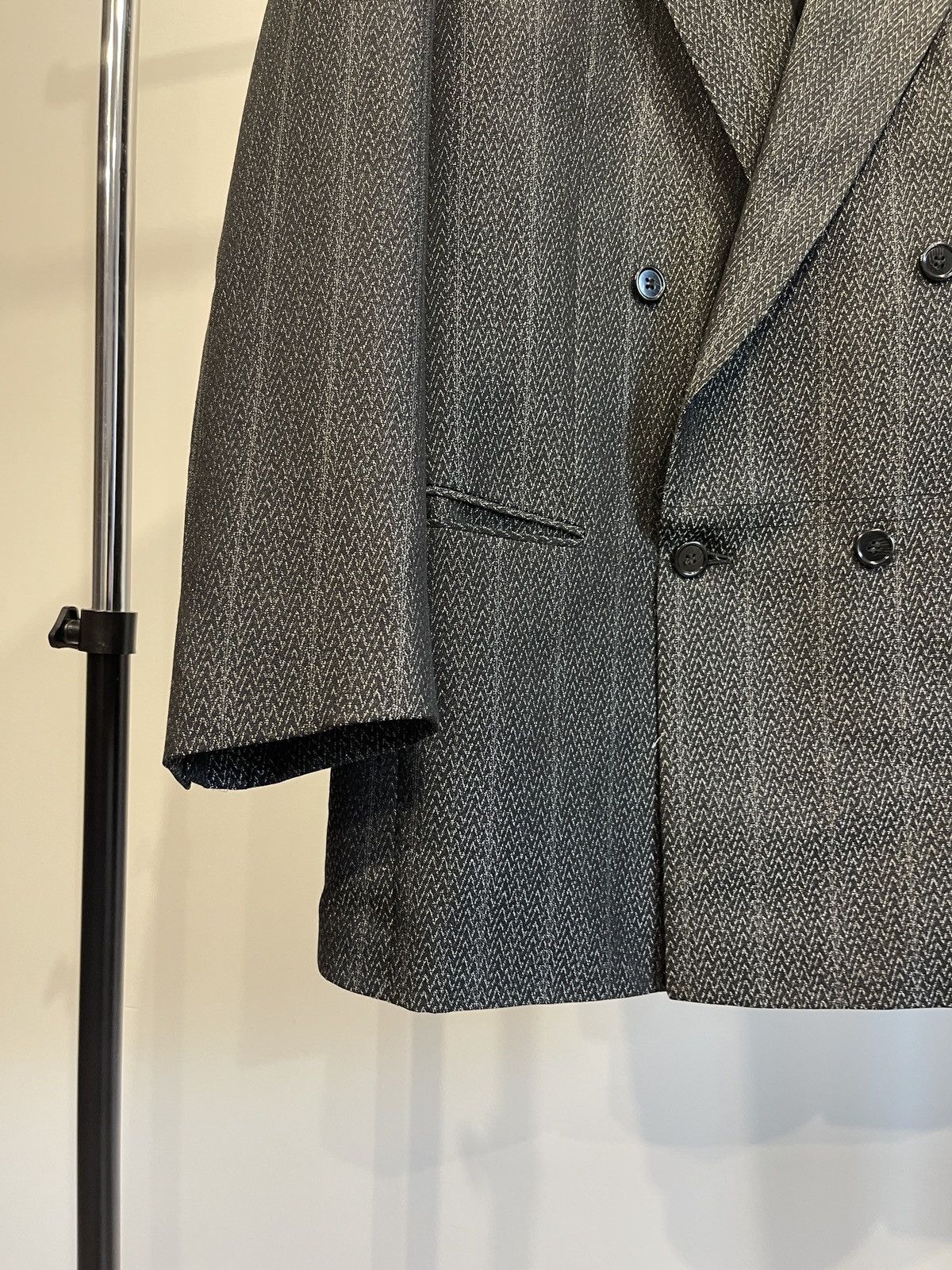 Vintage 🔥Vintage Greiff blazer double-breasted classic jacket 40R Size 40R - 4 Thumbnail