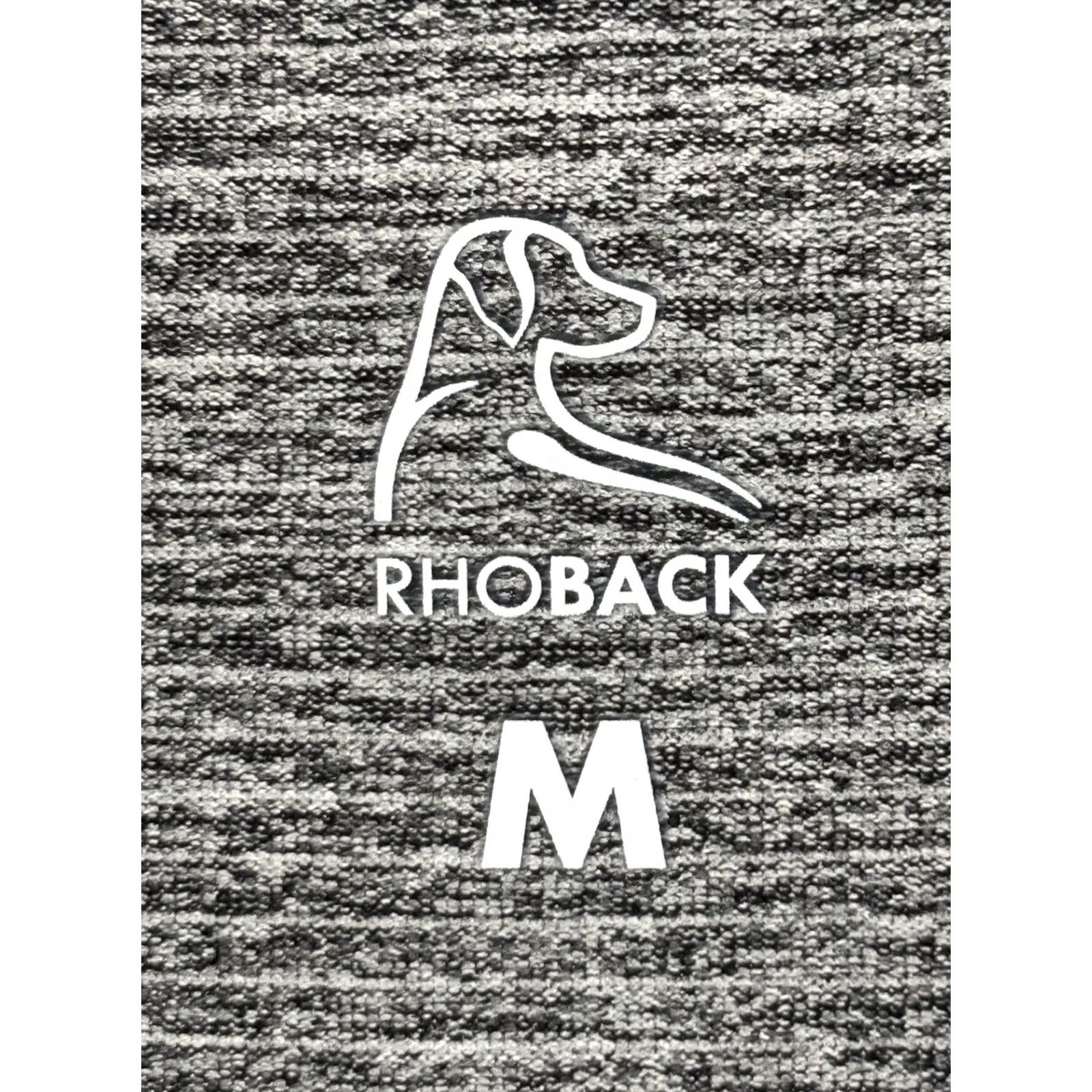 Vintage Rhoback Golf Polo Shirt Men’s M Heathered Grey Performance Preppy Blitz Tech Size US M / EU 48-50 / 2 - 5 Thumbnail