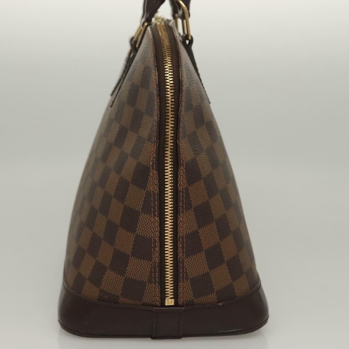 Louis Vuitton LOUIS VUITTON Damier Ebene Alma Hand Bag N51131 Size ONE SIZE - 4 Thumbnail