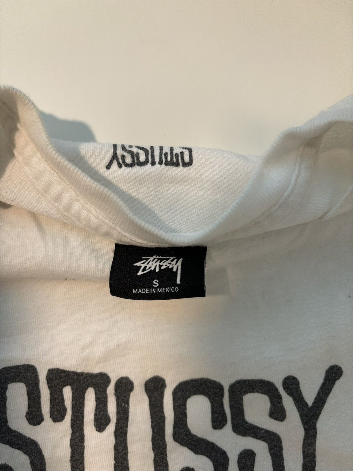 Stussy Plain White Stussy Tee Size US S / EU 44-46 / 1 - 2 Thumbnail
