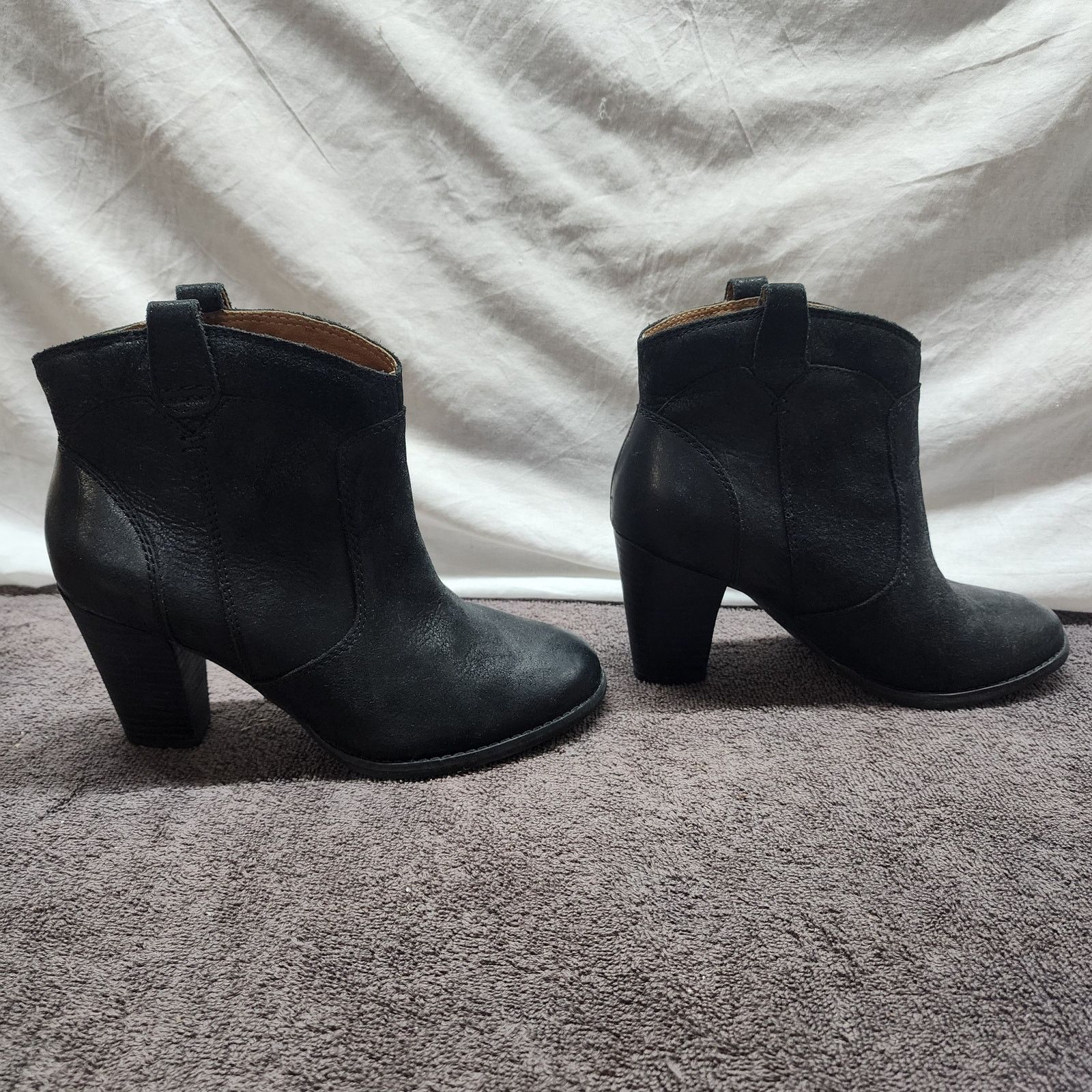 Clarks Clarks boots booties black suede women size excellent 5M Size US 5 / IT 35 - 2 Thumbnail