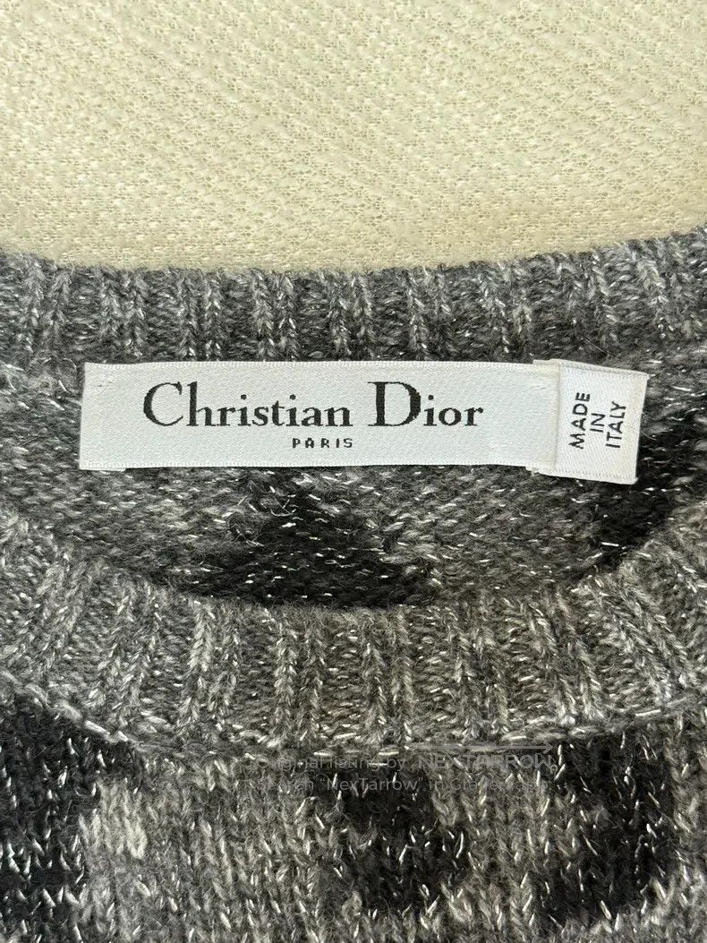 Dior Dior Leopard-print cashmere sweater Size XS / US 0-2 / IT 36-38 - 5 Thumbnail