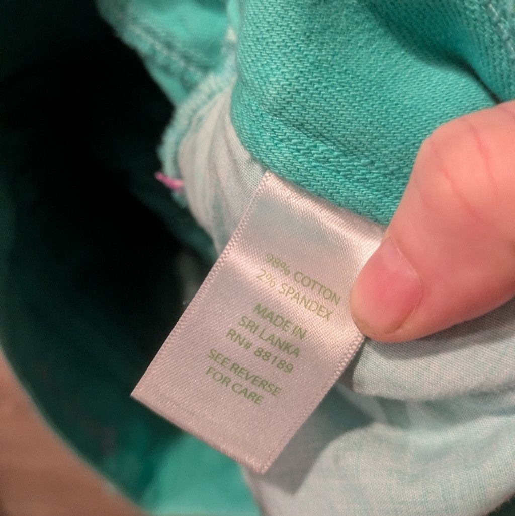 Lilly Pulitzer Lilly Pulitzer Green Worth Skinny Jeans Size 8 Size 30" / US 8 / IT 44 - 5 Thumbnail