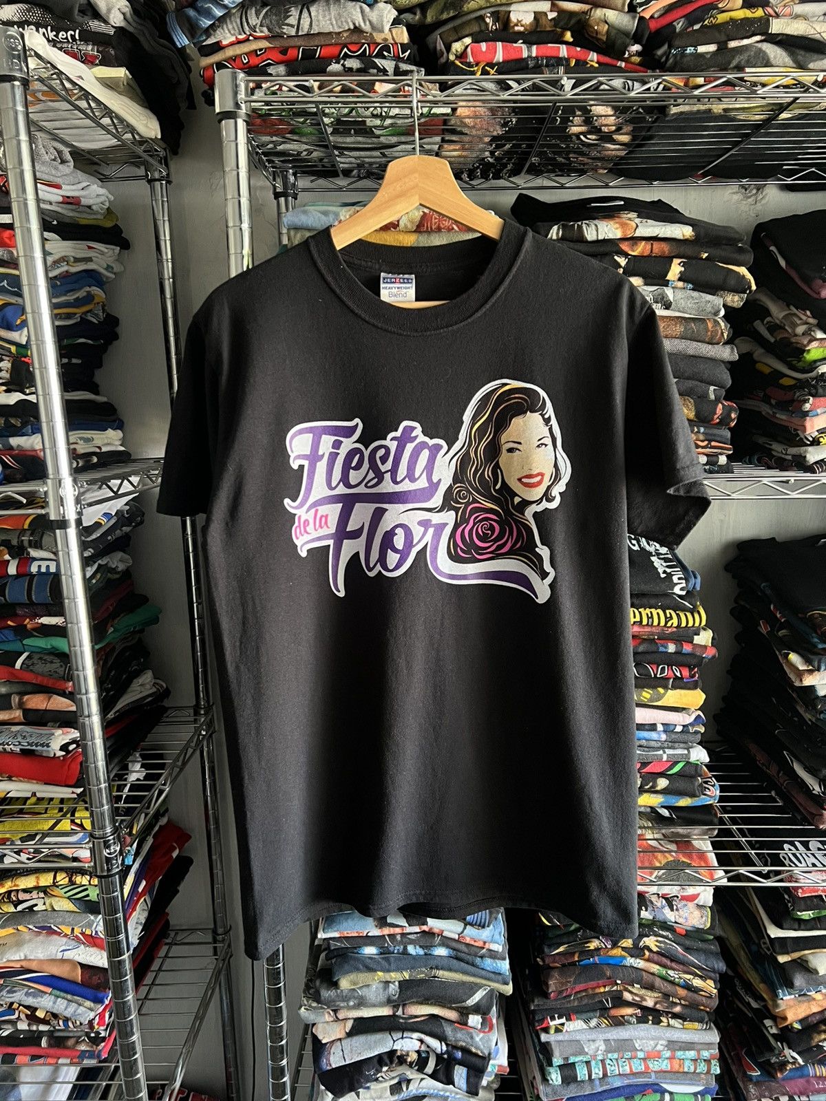 Band Tees 2000s Selena Quintanilla Fiesta de la Flor 20th Anniversary Size US M / EU 48-50 / 2 - 1 Thumbnail