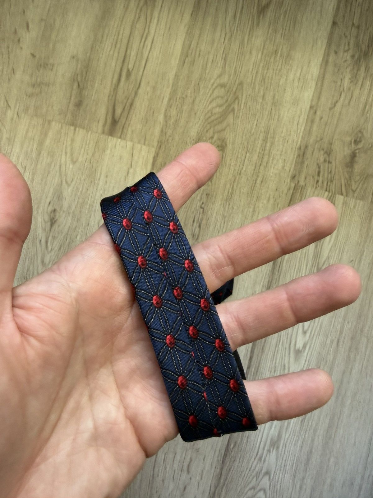Hermes Hermes tie floral monogram silk Size ONE SIZE - 18 Thumbnail
