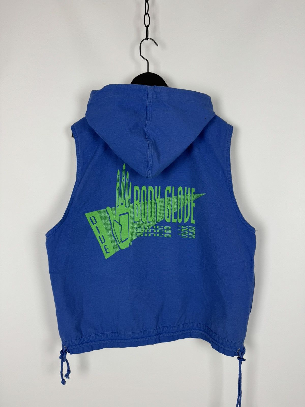 Body Glove 90’s Vintage Distressed Body Glove Surf Hooded Vest Size US M / EU 48-50 / 2 - 12 Thumbnail