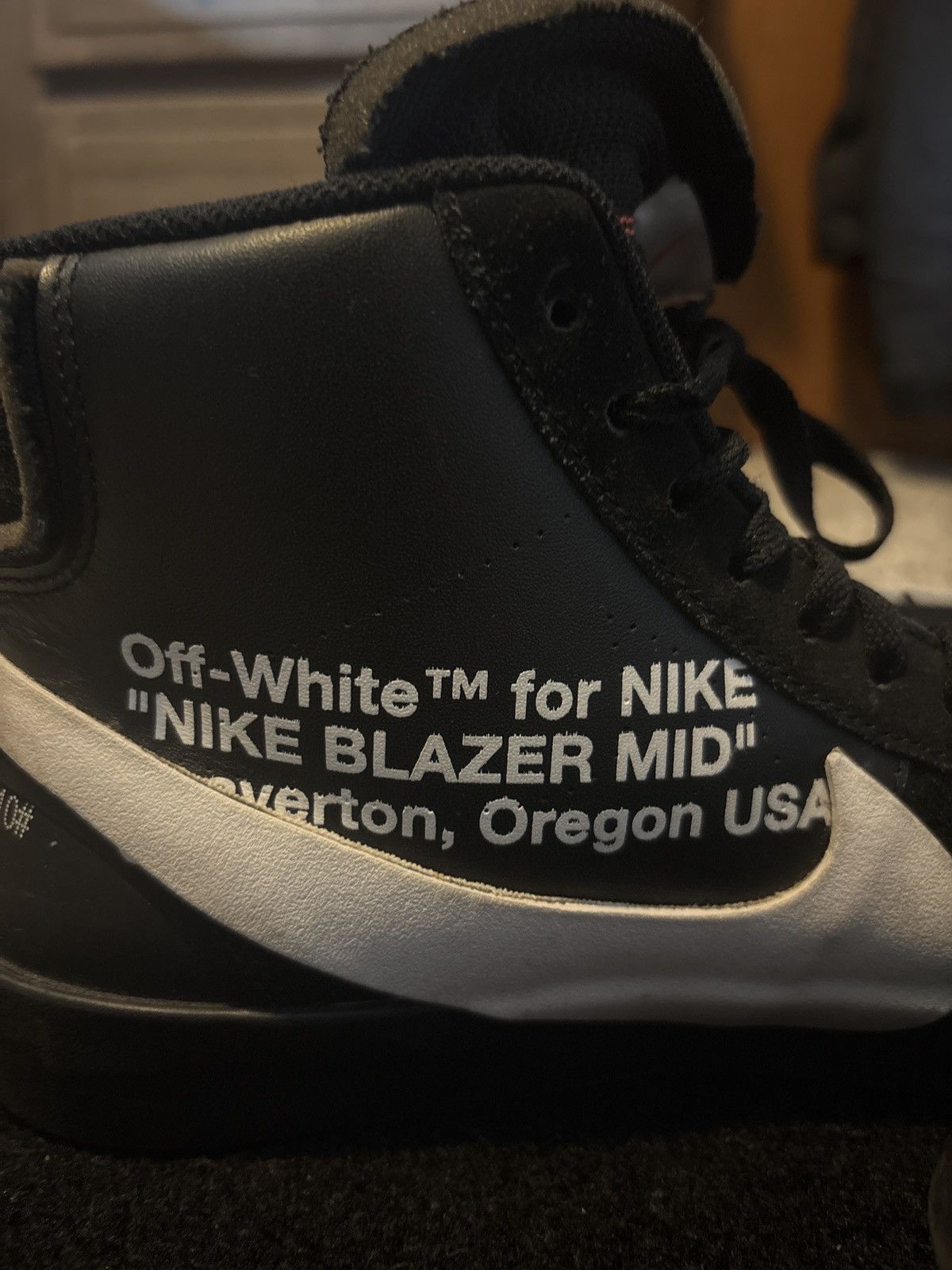 Nike × Off-White Off White Grim Reaper Blazer Size US 9 / EU 42 - 13 Thumbnail