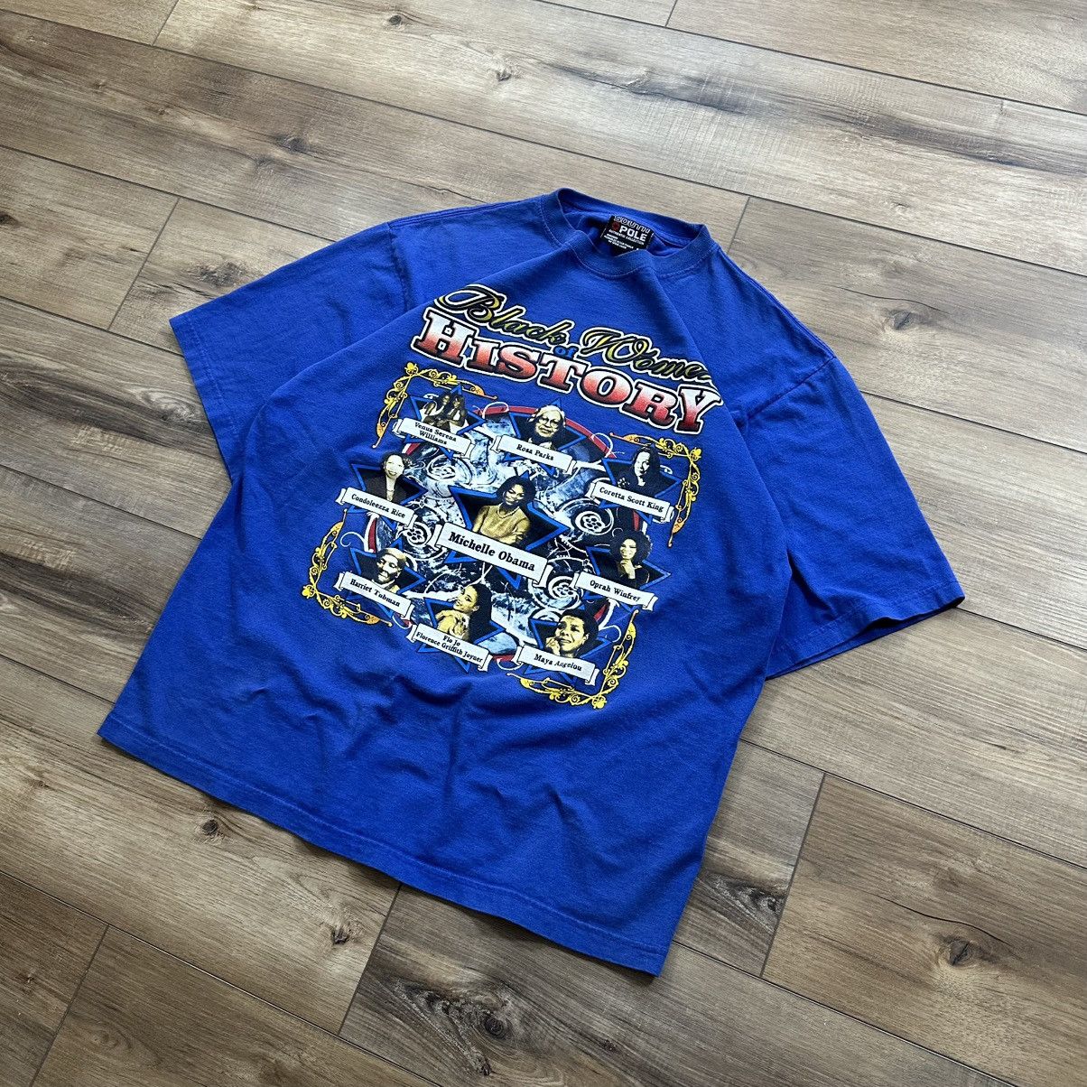 Southpole Vintage 2000s Y2K Southpole Black History Rap Tee Size US L / EU 52-54 / 3 - 3 Thumbnail