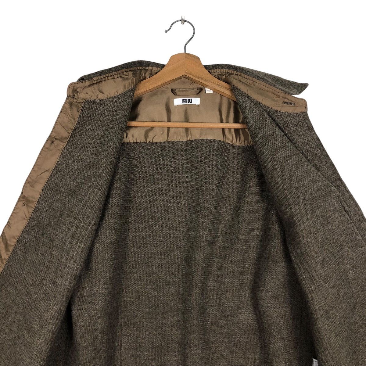 Uniqlo 📌Vintage Wool Shirt Jacket Button Uniqlo Size US S / EU 44-46 / 1 - 15 Thumbnail
