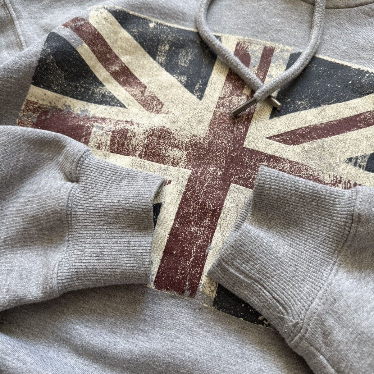 Hysteric Glamour 📌 Crazy Y2K British Britain Flag Hysteric type Hoodie Size US XL / EU 56 / 4 - 6 Thumbnail