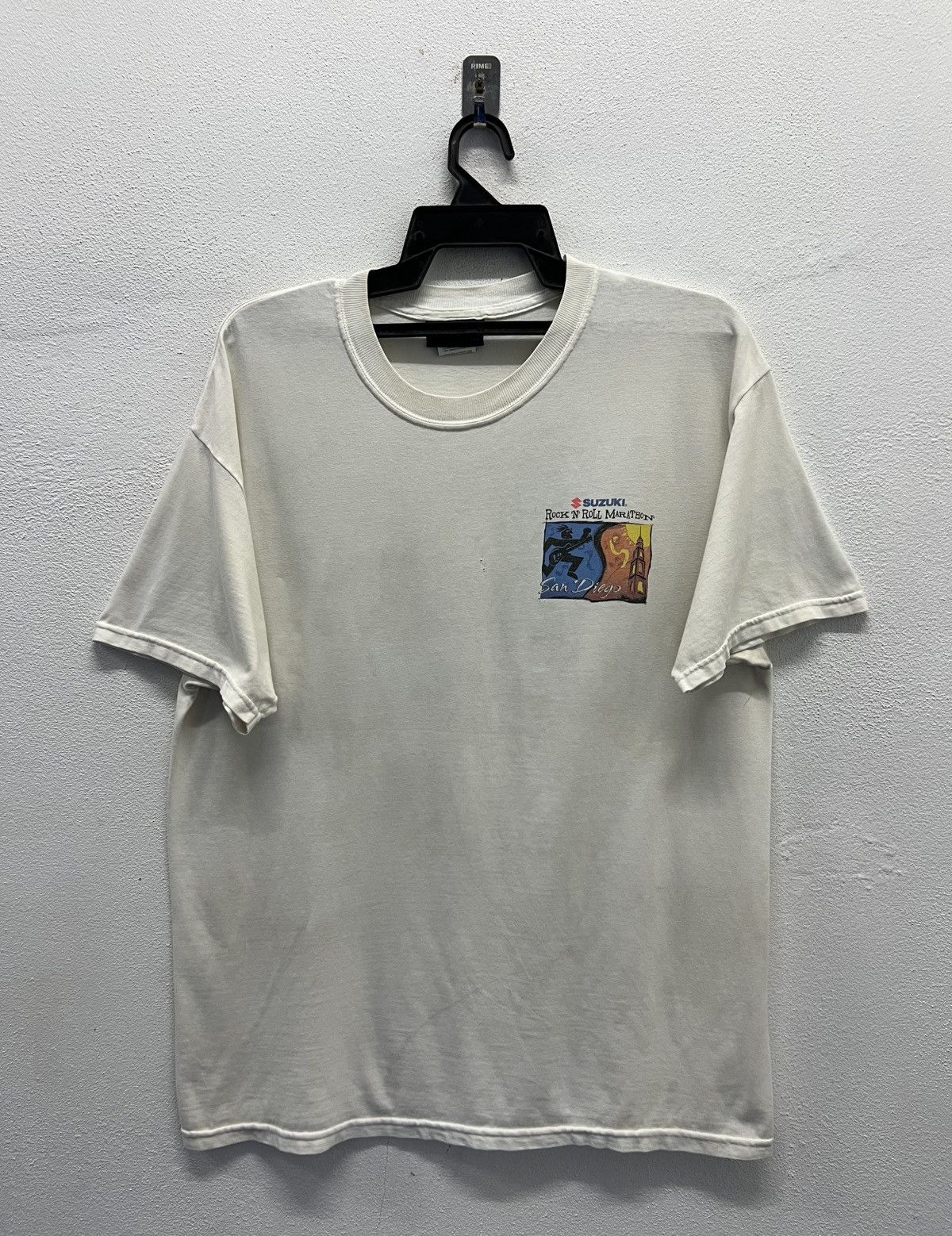 Foot Locker × Reebok × Vintage REEBOK ROCK N ROLL MARATHON SAN DIEGO JUNE 2,2002 SHIRT Size US L / EU 52-54 / 3 - 2 Thumbnail