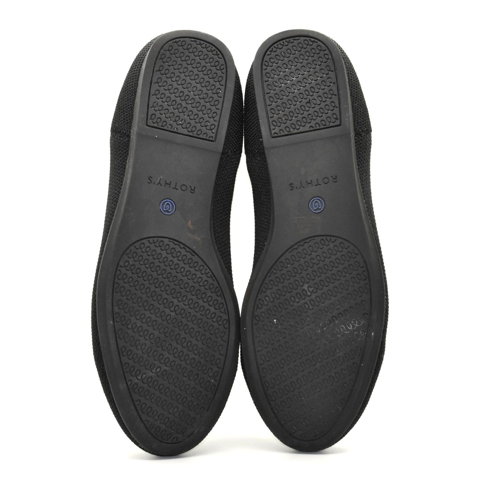 Rothy's NWOB ROTHYS Birdseye Black Stretch Knit Ballet Shoes Size W7 Size US 7 / IT 37 - 5 Thumbnail
