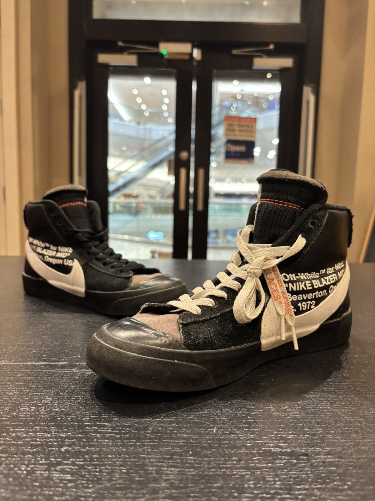 Nike Nike X Off White Blazer Mid ‘Grim Reaper’ Size US 8.5 / EU 41-42 - 2 Thumbnail