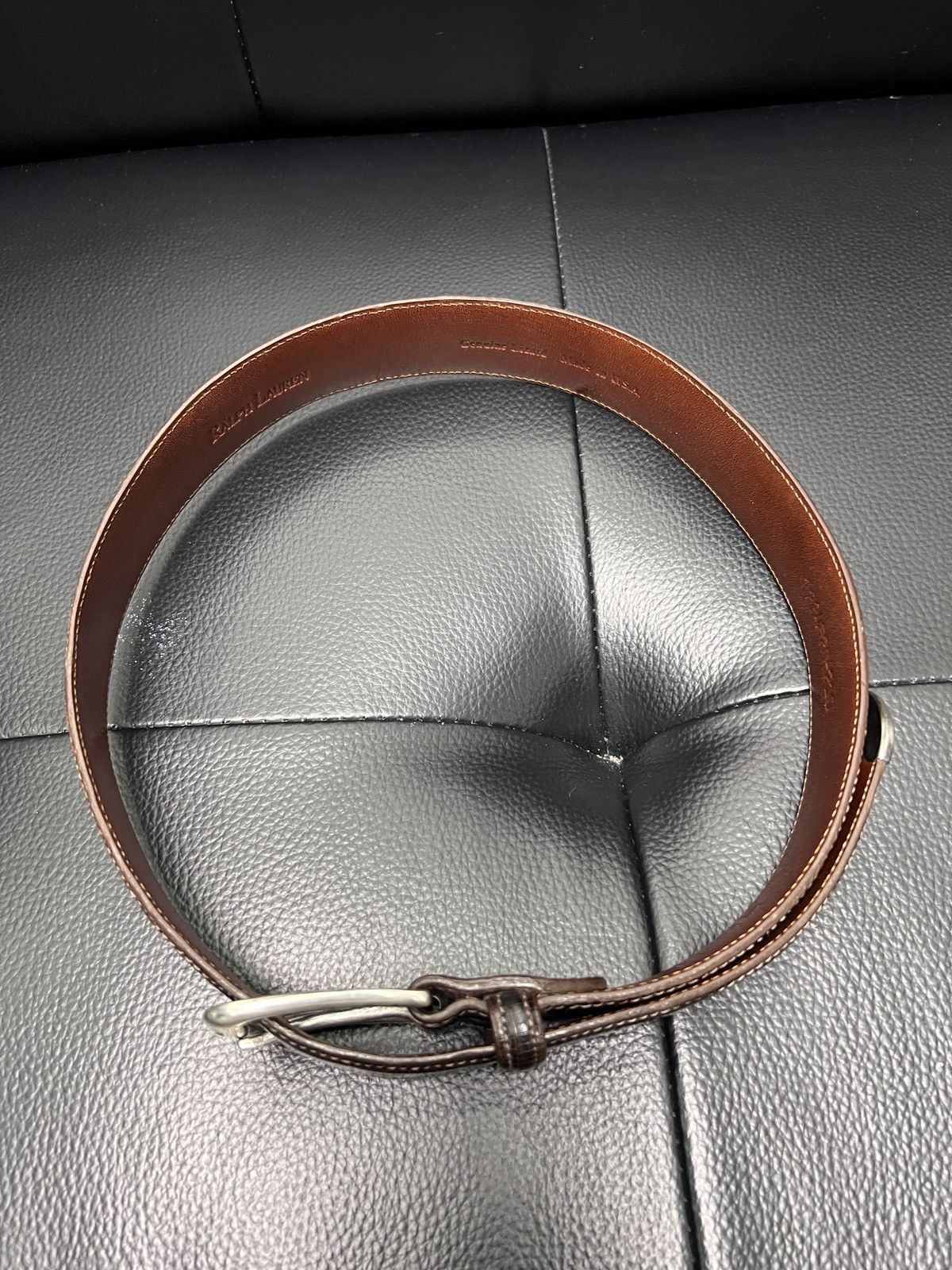 Ralph Lauren Ralph Lauren Vintage Leather Belt Size ONE SIZE - 8 Thumbnail