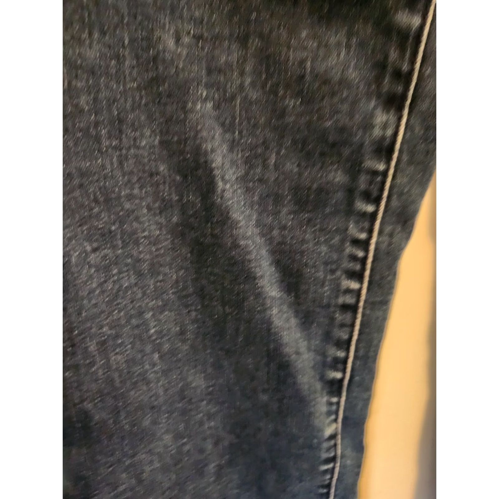 Denime DG2 Diane Gilman Blue Denim Stretchy Straight Jeans 12 Petite Womens Jeans Camper 12 Petite Blue Denim Straight Leg Stretchy Regular Size 34" / US 12 / IT 48 - 4 Thumbnail