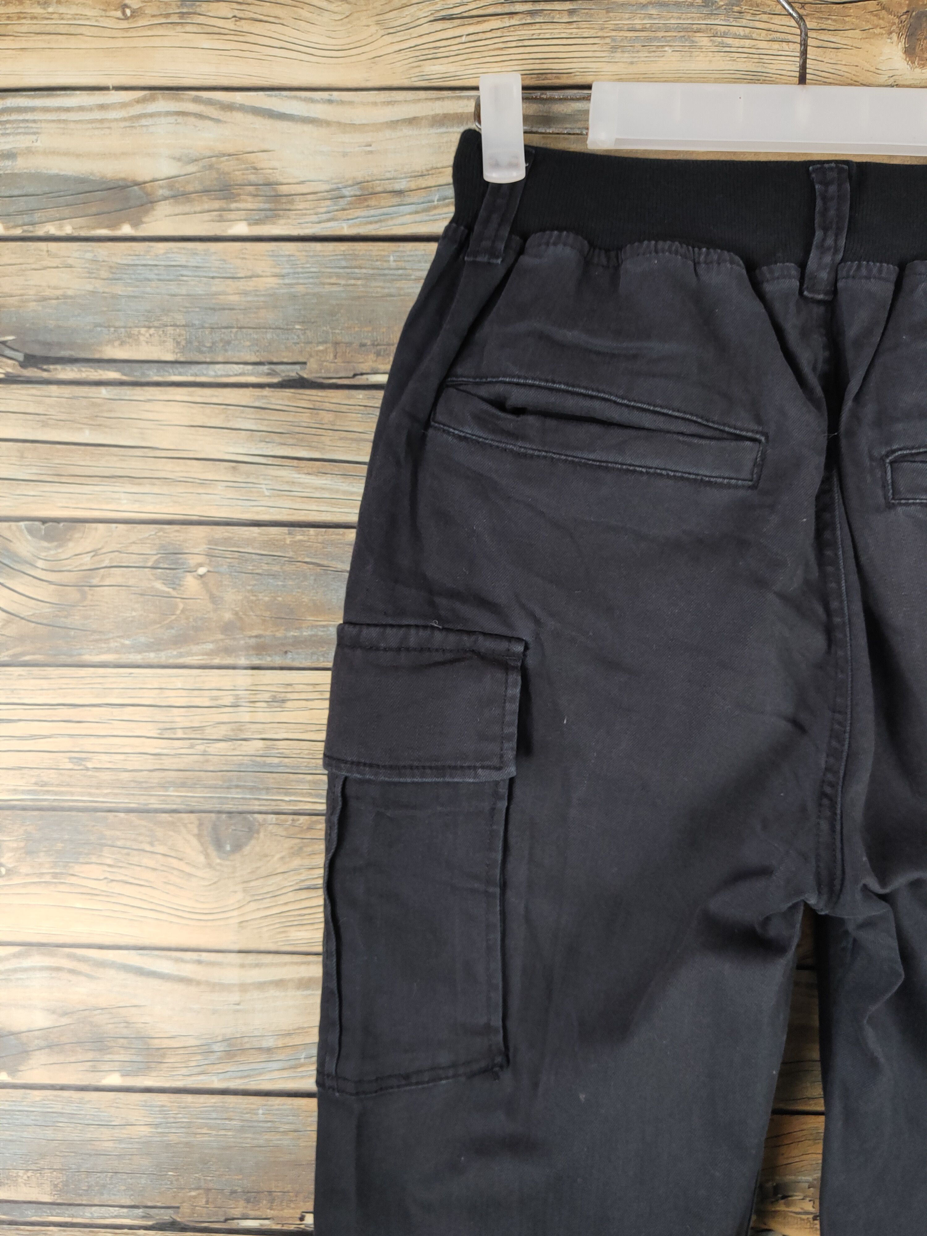 Japanese Brand DL Cube Sugar Black Multipocket Joggers #2352 Size US 27 - 8 Thumbnail
