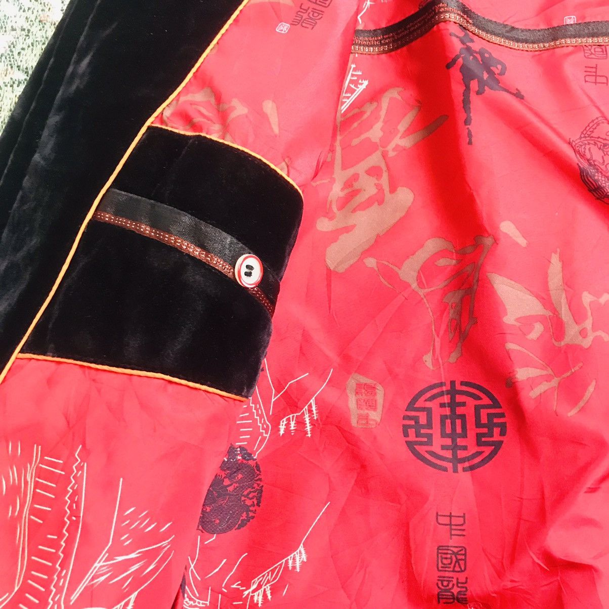 Seditionaries × Vintage Chinese Velour Handmade Coach Jacket Size US XL / EU 56 / 4 - 8 Thumbnail