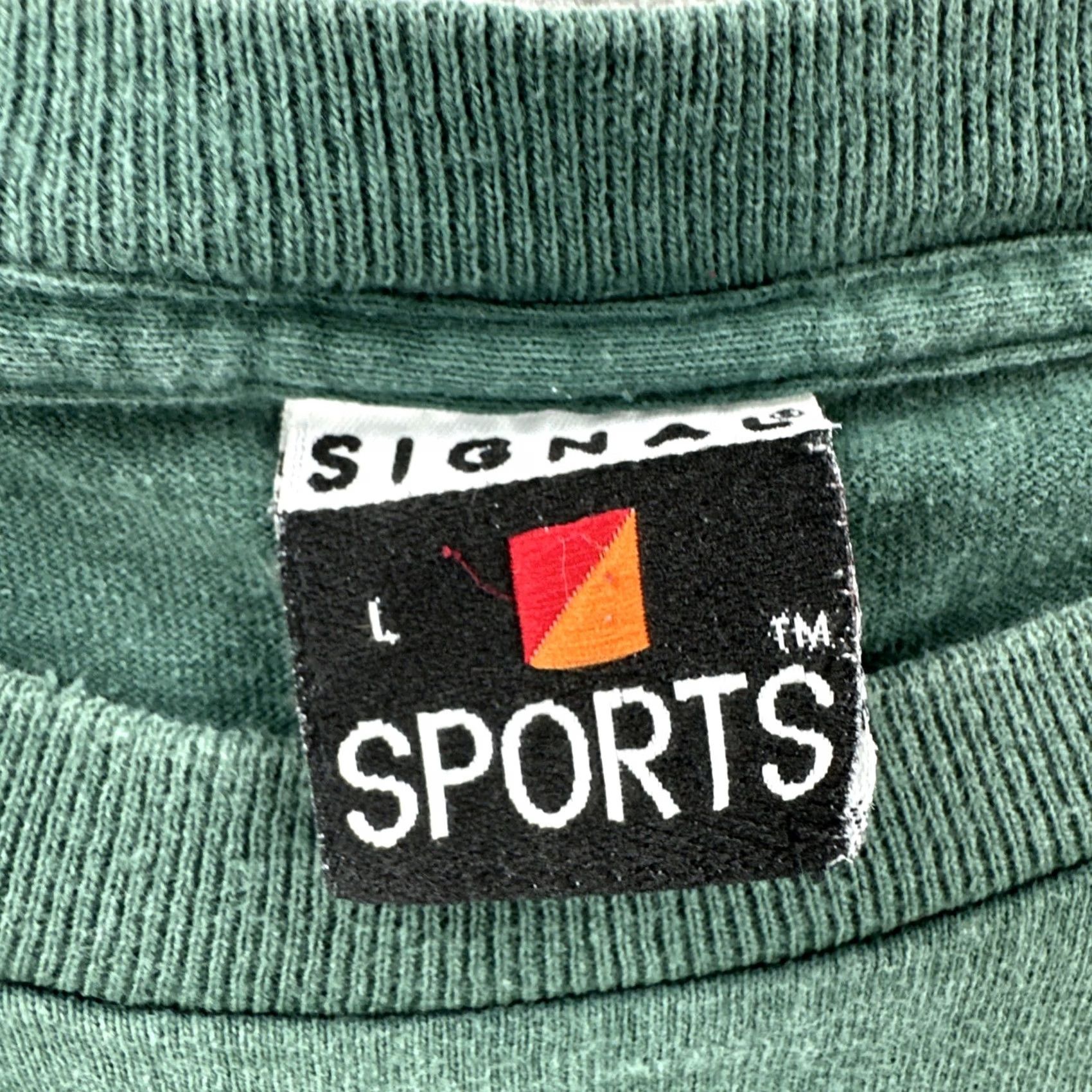 Vintage VINTAGE Signal Sport Shirt Mens Large Green New Orleans Jazz USA 90s Music Crew Neck Short Sleeve T Shirt Size US L / EU 52-54 / 3 - 7 Thumbnail