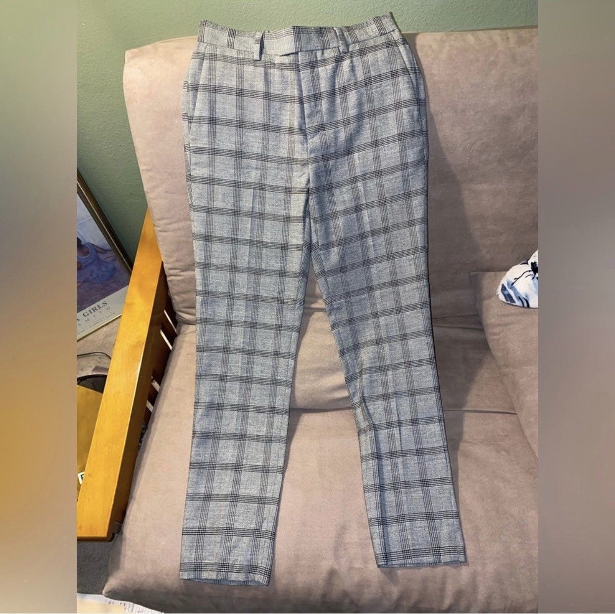 Topman Topman Plaid Chino Pants 30x32 Grailed