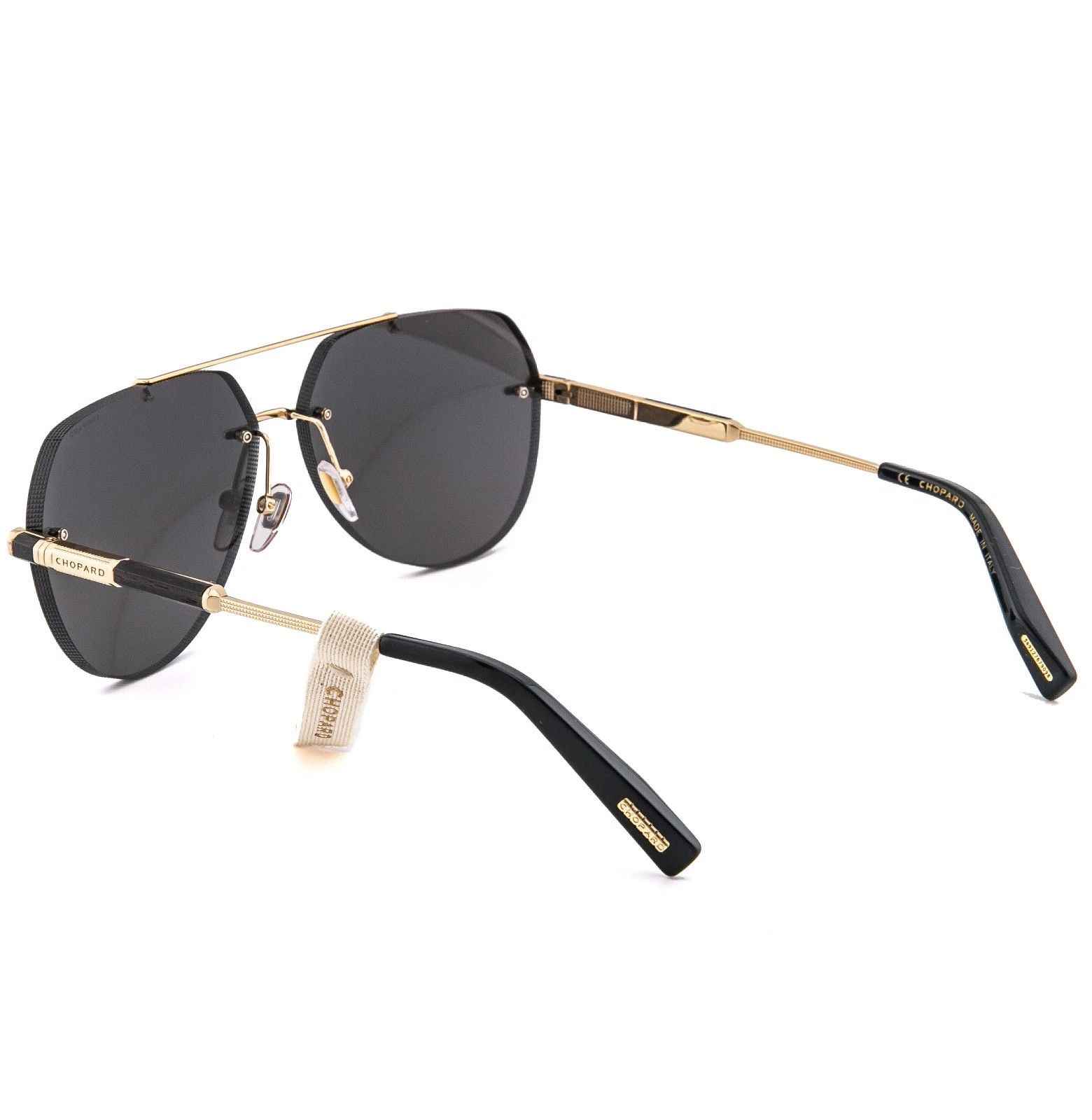 Chopard CHOPARD L.U.C. G37 Aviator SCHG37 Unisex Rimless Sunglass Size ONE SIZE - 4 Thumbnail