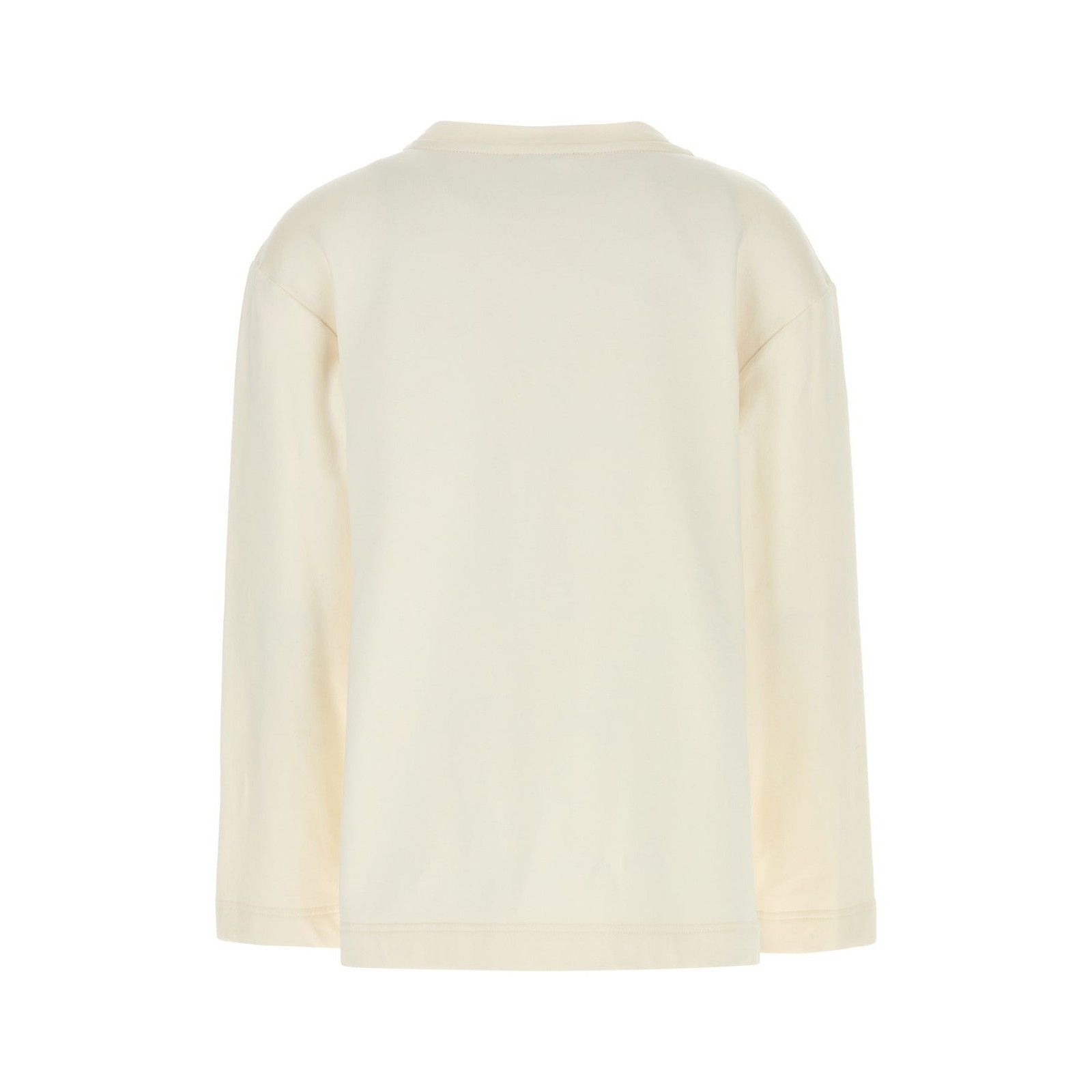Max Mara MAX MARA Ivory Silk Blend Berma Sweatshirt New & Authentic ( Size M / US 6-8 / IT 42-44 - 2 Thumbnail