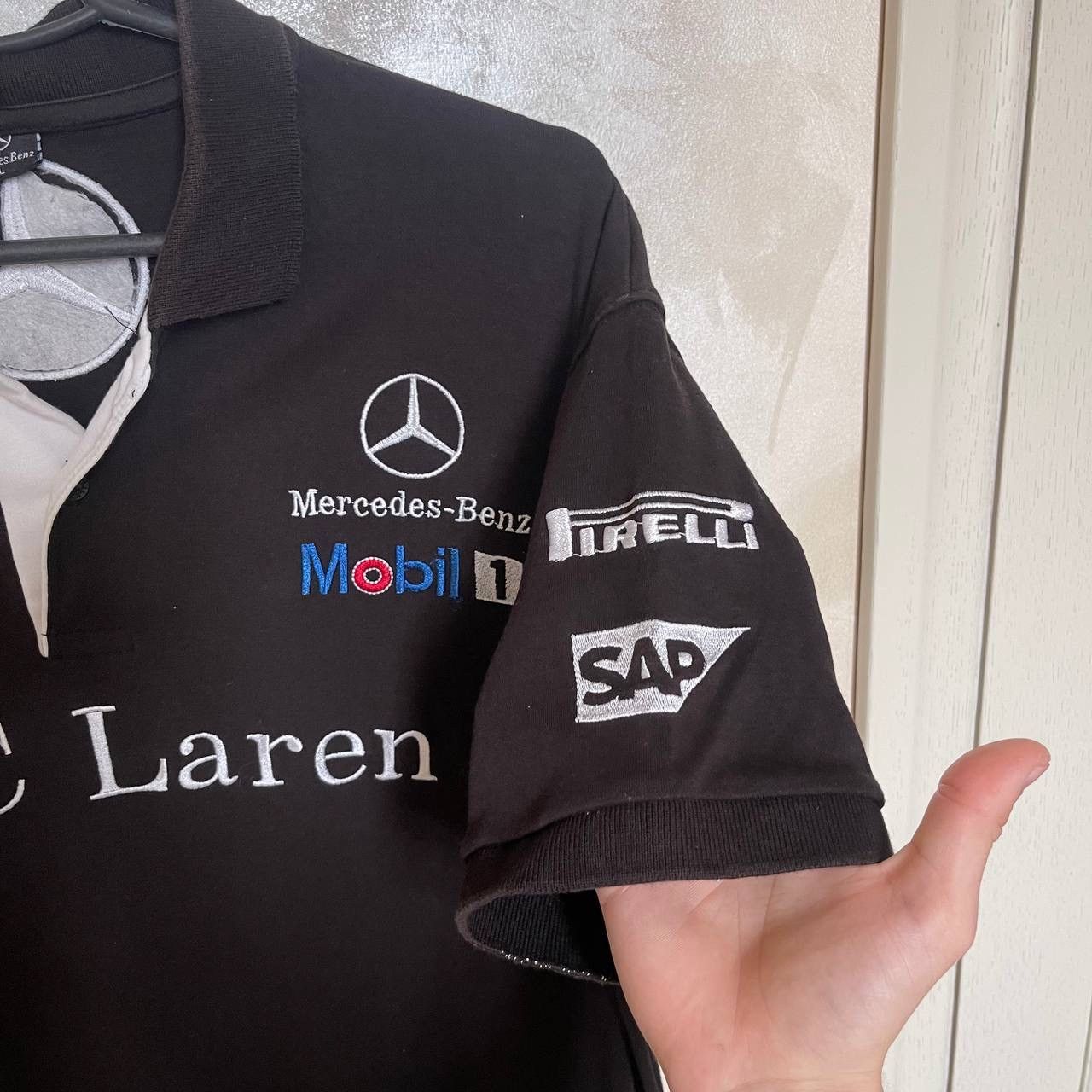 Mercedes-Benz Mercedes-Benz McLaren AMG Formula 1 Team Polo Size XL Size US XL / EU 56 / 4 - 6 Thumbnail