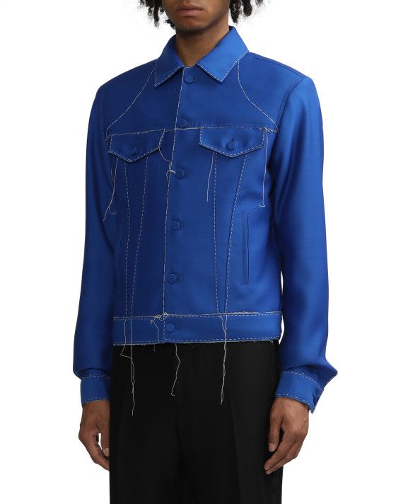 Off-White o1y0225 Jacket in Blue Size US M / EU 48-50 / 2 - 4 Thumbnail