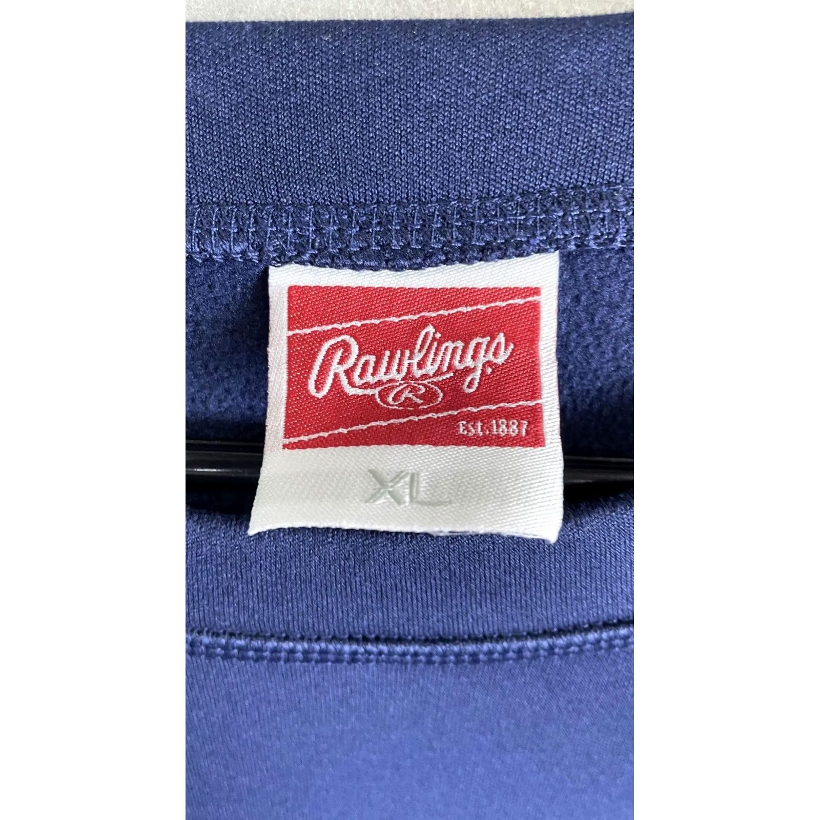 Vintage Rawlings Glory Shirt Mens XL Blue Gray Long Sleeve Raglan Jersey Top Size US XL / EU 56 / 4 - 5 Thumbnail