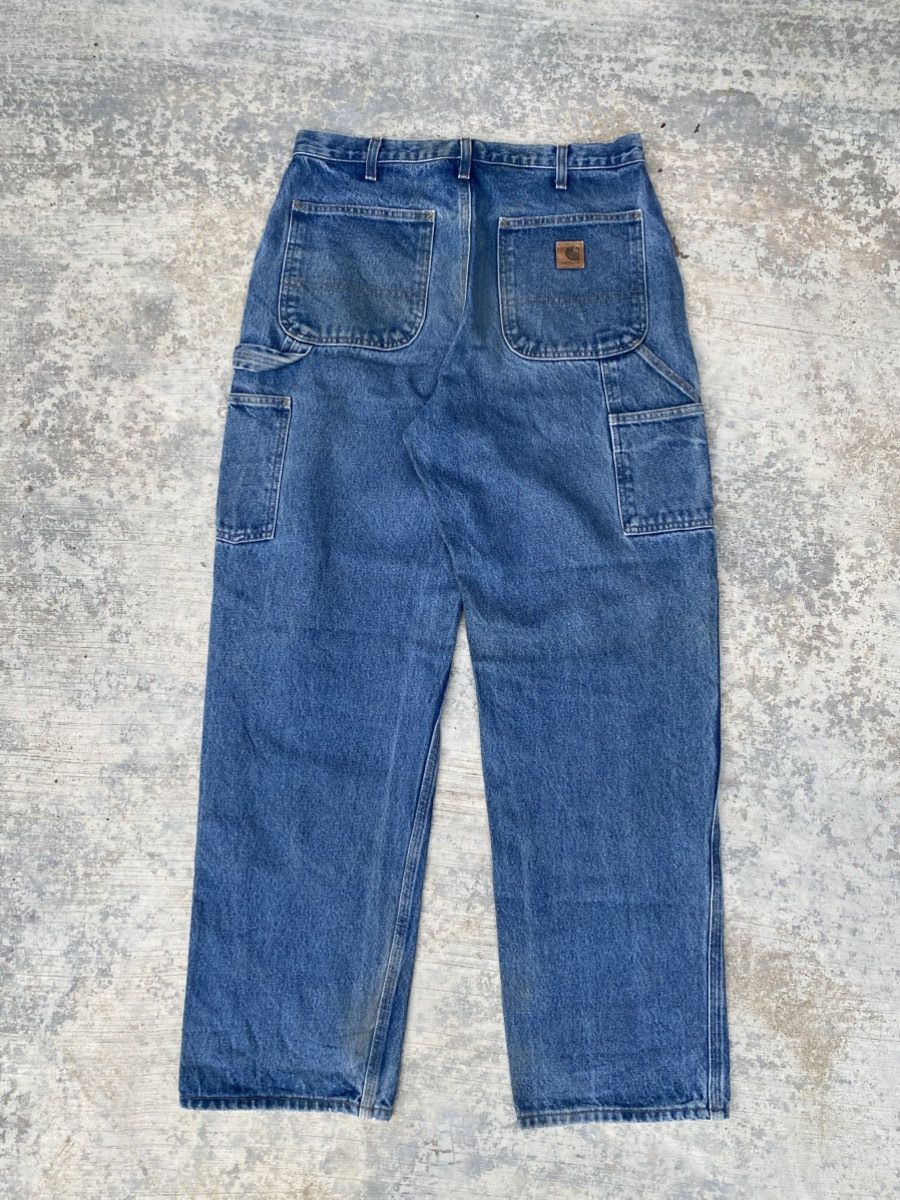 Carhartt Vintage carhartt carpenter jeans Size US 34 / EU 50 - 2 Thumbnail
